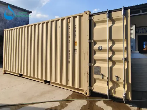 Qué es una planta de ósmosis inversa en contenedor y cómo obtener agua limpia